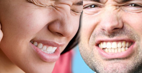 mujer y hombre con dolor dental agudo