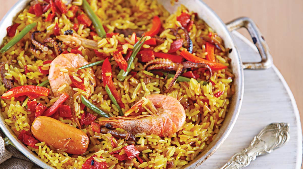 paella española