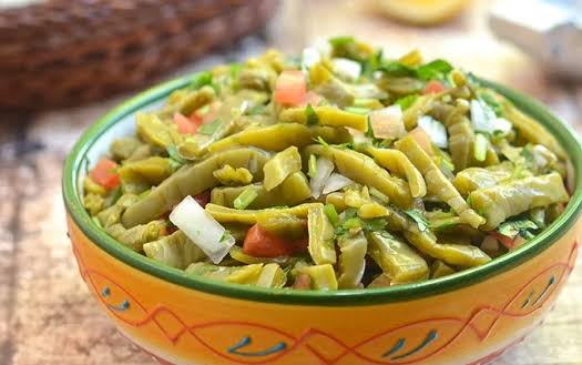 ensalada de nopales alta en fibra
