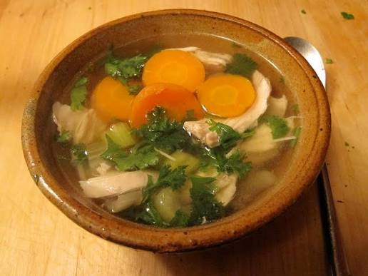 caldo de pollo para diabeticos